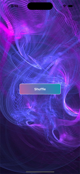 PicRoulette shuffle screen