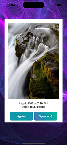 PicRoulette photo result